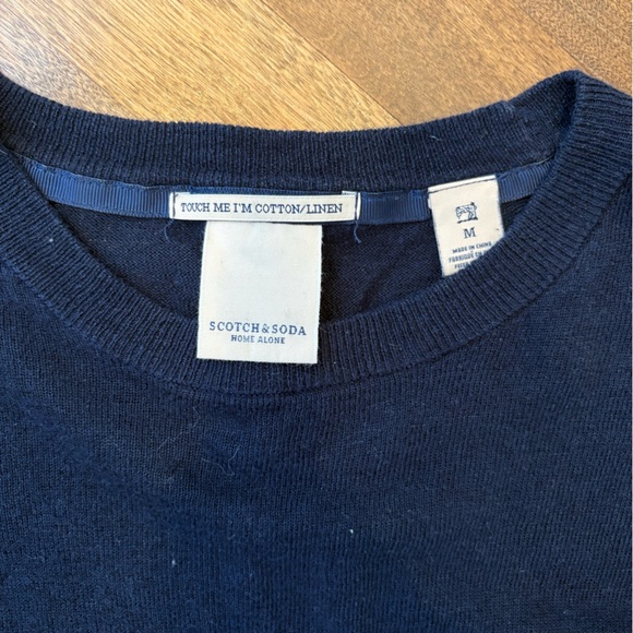 Scotch & Soda Deep Blue Knit Top - Picture 2 of 2